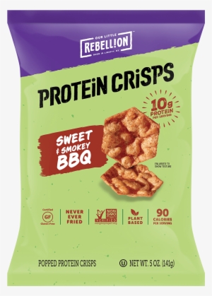 Sweet & Smokey Bbq - Our Little Rebellion Protein Crisps