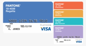 Pantone Visa Card - Pantone Visa