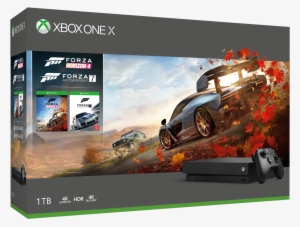 Xbox One S And Xbox One X Forza Horizon 4 Bundles - Xbox One X Forza Horizon 4 Bundle