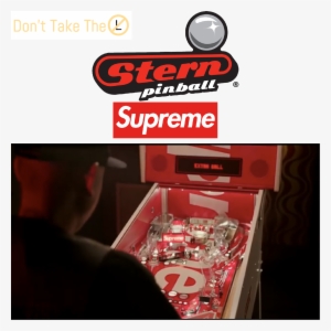 Supreme X Stern Pinball Machine - Supreme Stern Pinball Machine