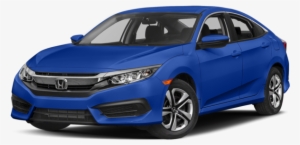 Blue 2017 Honda Civic - 2017 Honda Civic Lx Sedan