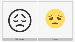 Disappointed Face On Various Operating Systems - Operating System