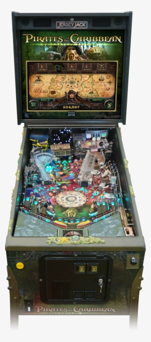 01 Of - Pirates Of The Caribbean Limited Edition Pinball Machine
