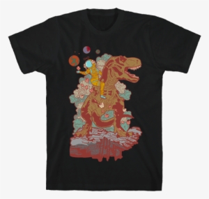 Dinosaur Strength Tarot Mens T-shirt - Thank You For Coming To My Ted Talk