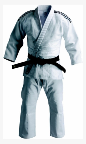 Kimono Judo J930 Blanc Adidas Bandes Noires - Adidas Champion 2 Ijf