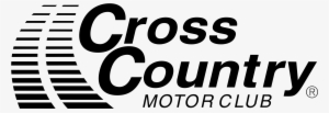 Cross Country Logo Black And White - Cross Country Motor Club Logo