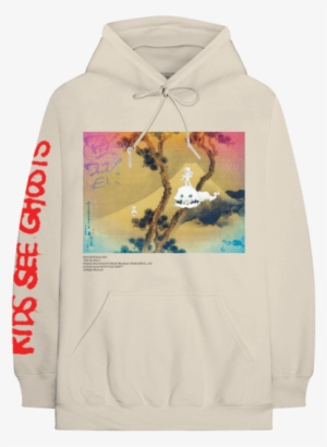 This Includes Cream Colored Long Sleeve T Shirts, A - Kids See Ghosts Hoodie
