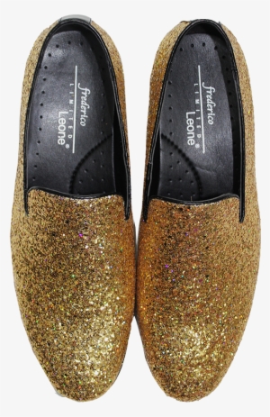 Picture Of Gold Sparkle Shoe - Michael's Formalwear & Bridal