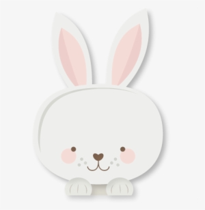 Peeking Easter Bunny Svg Cut Files For Scrapbooking - Easter Bunny Peeking Png