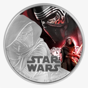 Fine Silver Coloured Coin Star Warstm - Star Wars Silver Coins