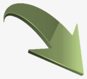 olive green arrow - arch