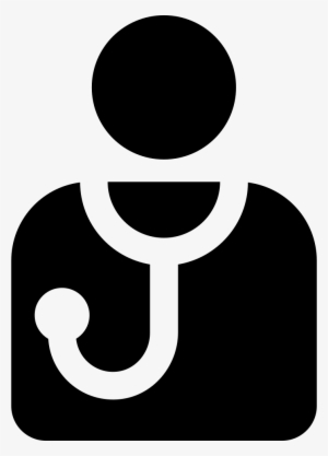 Doctor With Stethoscope Comments - Doctor With Stethoscope Logo Png
