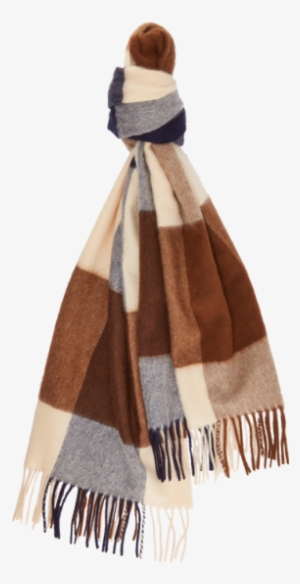 Kirkby Large Club Check Cashmere Scarf - Kirkby