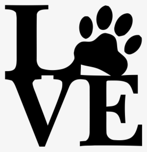 Pet Paw Print Personalized Photo Holiday Ornament - Love Paw Print Svg