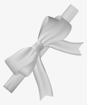 White Bow Png - White Bow Transparent Background