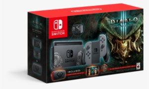 Summon Up A Nintendo Switch Bundle With Diablo Iii - Nintendo Switch Joy-con Controller Grey
