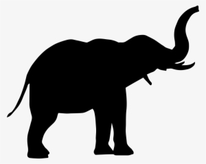 Svg Png Icon Free - Elephant Silhouette