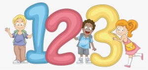 Number Clipart For Kid Png - 123 Clipart Png