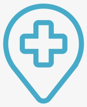 Icon-pin - Medical Shop Outline