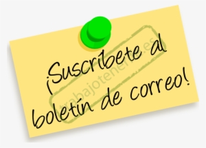 Suscripcion Al Boletin De Correo - Newsletter