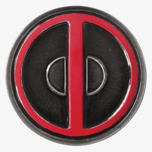 Colored Deadpool Logo Lapel Pin - Deadpool Lapel Pin