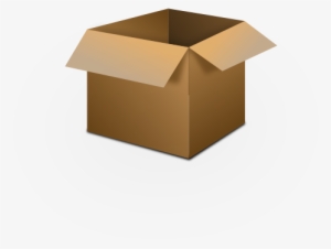 Open Box Clip Art At Clker - Open Cardboard Box