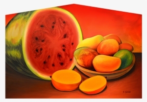 Watermelons & Mangos Painting