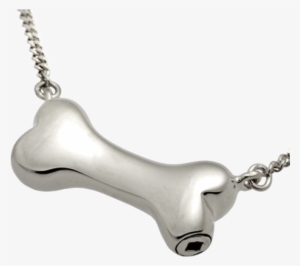 Wholesale Pet Cremation Jewelry Silver Dog Bone Urn - Dog Bone Urns Necklace