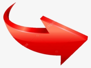 Flecha Roja Curva Sf Png - Icon Mũi Tên Png