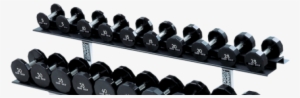Weights And Dumbbells - Hammer Strength Two Tier Dumbbell Rack