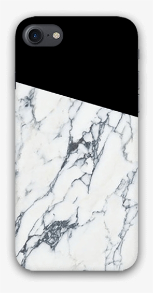 Black And White Marble Pattern Iphone 8 Mobile Case