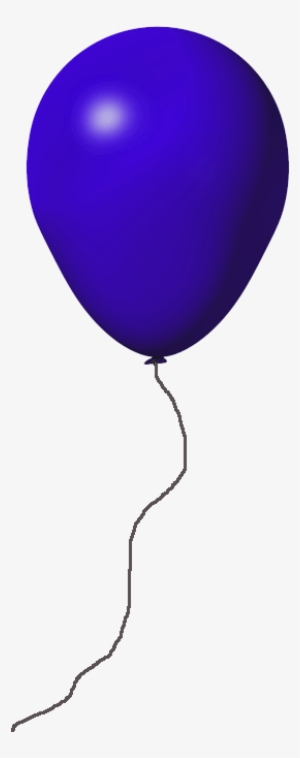 Blue Balloon Background - Blue Balloon With Transparent Background