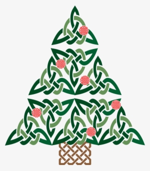 Flans Celtic Christmas Tree - Celtic Christmas Tree