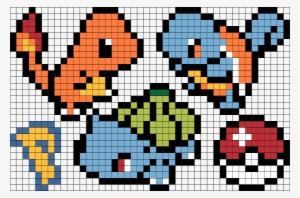 pokemon minecraft pixel art template