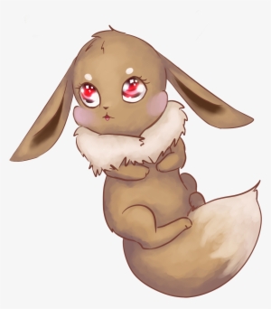 Eevee Original Png Eevee Sticker - Cartoon