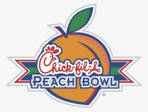 Chick Fil A Peach Bowl Logo Png Transparent - Peach Bowl