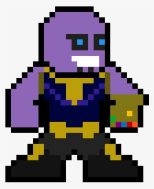Thanos - Pixel Art Avengers Infinity War