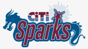 Citi Sparks Mascot Logo - Illustration
