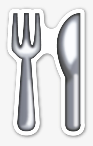 Fork And Knife Emoji Love, Cool Emoji, Smiley Emoji, - Spoon And Fork Emoji Transparent