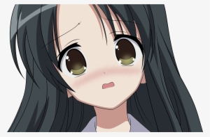 eyes blush close tachibana kukuri transparent vector - shame anime