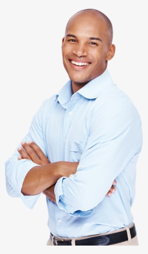 Smiling Person Png - Man With Arms Crossed Png