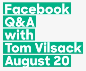 Facebook Q&a With Tom Vilsack August 20 - Circle