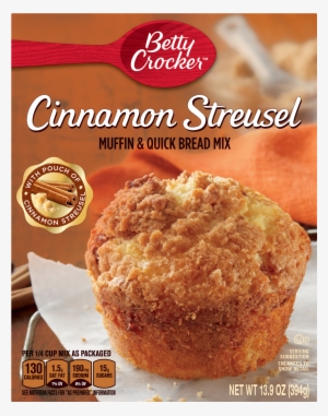 Betty Crocker Cinnamon Streusel Muffin And Quick Bread - Betty Crocker Cinnamon Streusel