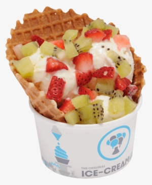 Yogurt Ice Cream - Tutti Frutti Ice Cream Png