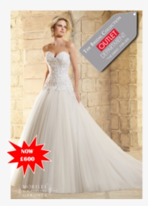 Outlet Gowns Are Constantly Sold And Added But Here - Mori Lee Encrusted Bodice Princess Wedding Dress