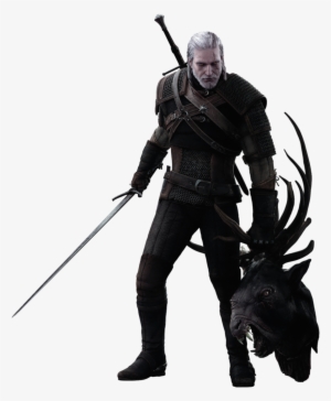 The Witcher Transparent Background - Geralt Of Rivia Png