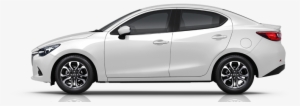 Car 04 Arctic White - 2017 Mazda 2 V+ Sedan Aluminum Metallic