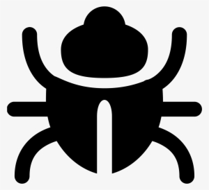This Icon Is Oval With Legs On The Sides In The Shape - Bug Ico