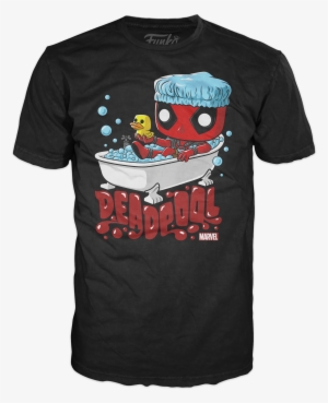 Deadpool Bubble Bath - Funko Pop Shirts