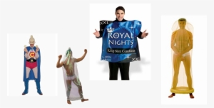 Don't Forget To Pick Up Some Real Condoms For Free - Mens Rasta Imposta Royal Night Condom Costume (one